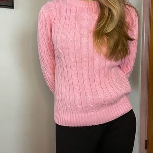 LIGHT PINK LILY PULITZER SWEATER
